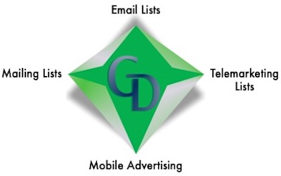 A green diamond with the words " mobile advertising " in it.